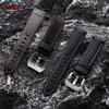 20мм 22мм 24мм 26мм Оригинальный парусный ремешок для часов Черный парусный ремешок Водонепроницаемый Мягкий нейлоновый спортивный браслет Универсальный ремешок