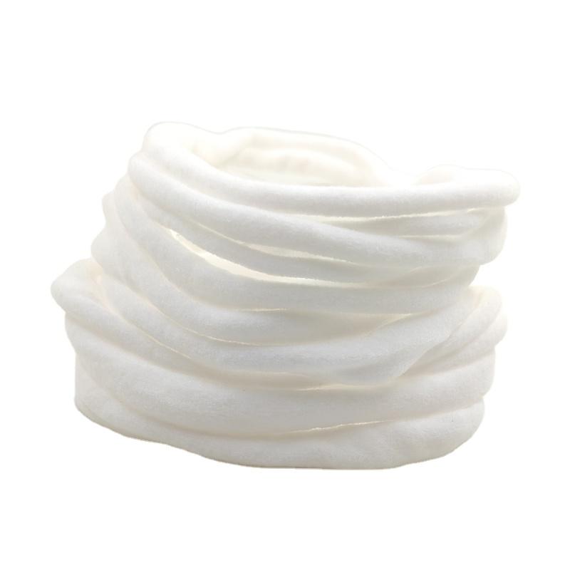Soft Thin Seamless Tan Bowknot Children's Baby Headbands Stretchy Elastic 1cm for DIY Hair Accessories