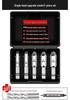 Экстрактор сломанных проволок Dain с обратной резьбой для смесителей и труб