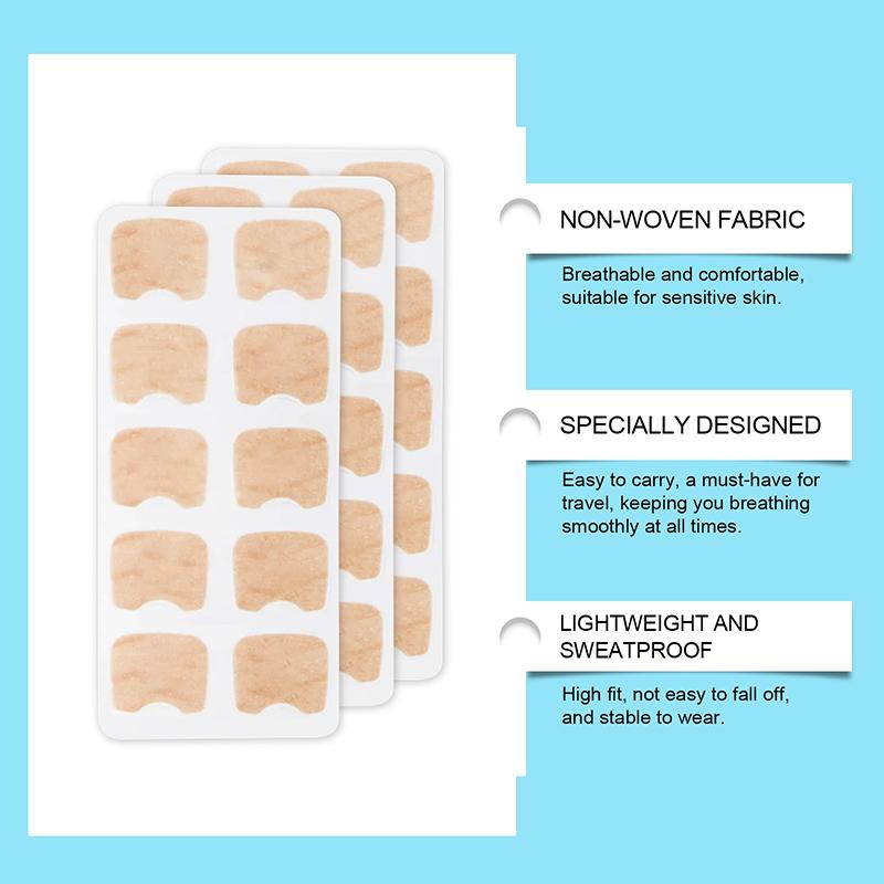 Расширители носового дыхания Магнитные назальные полоски Увеличивают воздух Улучшают качество сна Уменьшают храп Прямая поставка