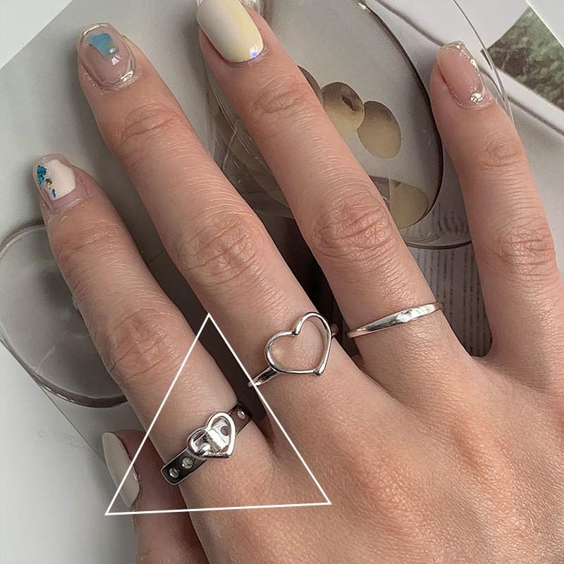 Кольцо из стерлингового серебра 925 пробы с неровным жемчугом - Женское стильное минималистичное кольцо с открытым дизайном