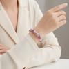 Traditional Filigree Enamel Bangle Rhinestone Women's Wrist Jewelry  Daily