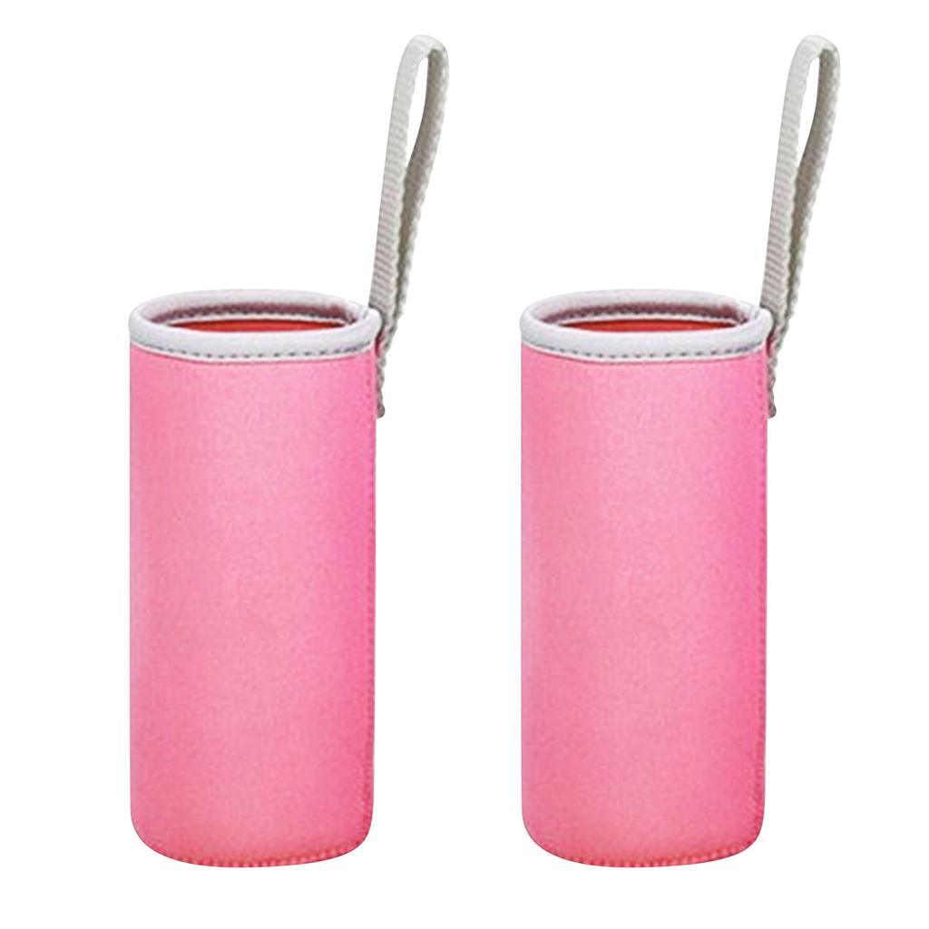 2 Pack Water Bottle Cover, 550ml Neoprene Insulator Cooler Water Bottle Cover Water Bottle Sleeve Holder