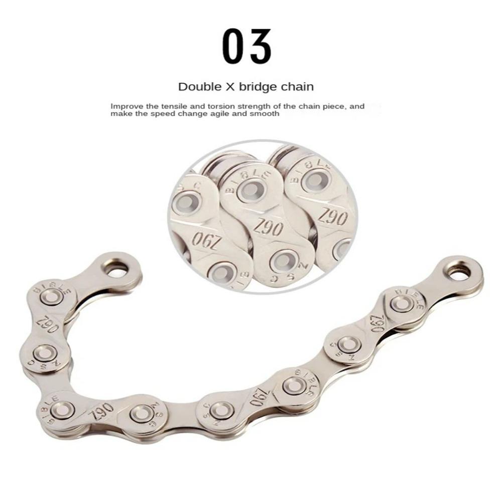 Gold Silver Bicycle Chain 8 9 10 11 12 Speed Cycling Accessories New MTB Road Bike Chains