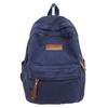 Junior Senior High School Student Schoolbag Women's Large Capacity Travel Backpack Men's Canvas Backpack
