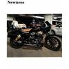 Gloss Black Motorcycle Headlight Fairing Mask 5 3/4" Headlamp Windshield Cover For Harley Sportster Iron Dyna FX XL 883 1200