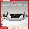 Автомобильный держатель для солнцезащитных очков из АБС-пластика, чехол для очков, ящик для хранения для Toyota Corolla Yaris Vios, держатель для очков, органайзер