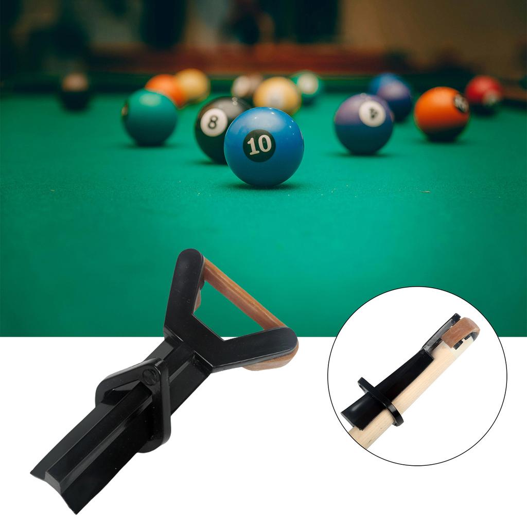 Billiard Cue Tip Clamp Snooker Billiard Pool Cue Tip Clamp Suppressor Elastic Rubber Fastener Billiard Cue Repair Tool