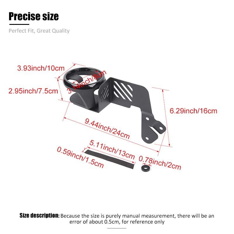 Front Door Water Cup Bracket Holder Rack Support Stand For Jeep Wrangler JL For JT Gladiator 2018 Up Car Interior Acessories