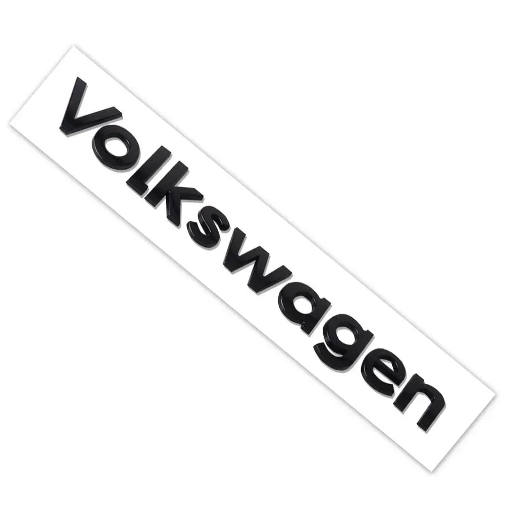 VW Polo Golf 4 5 Valve Stems Caps For VW VOLKSWAGEN New ABS Car Trunk Volkswagen Logo Decorative Sticker Auto Styling Emblem Badge Sticker Decal AYZ1