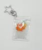WEGO Pack Fish School Size Orange Keychain, Accessory, Gift, Cute, Women's, F,