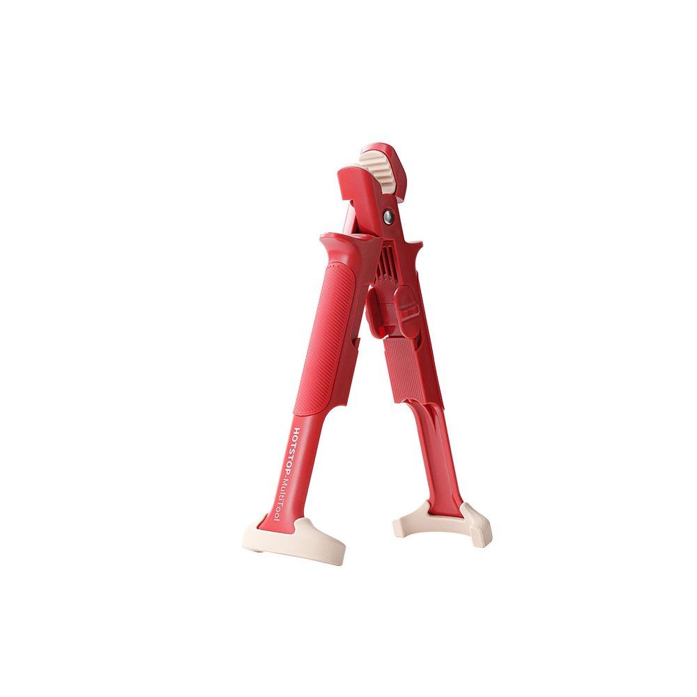 Portable 2in1 Anti Scalding Clip Silicone Durable Meal Bowls Tongs Save Effort Anti-hot Clip Kitchen Gadget