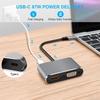 Док-станция USB-C на HDMI/VGA: Конвертер для зеркалирования экрана телефона на монитор
