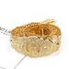 Gold Color Wedding Belt for Women Red&Green Crystal Metal Chain Adjustable Length