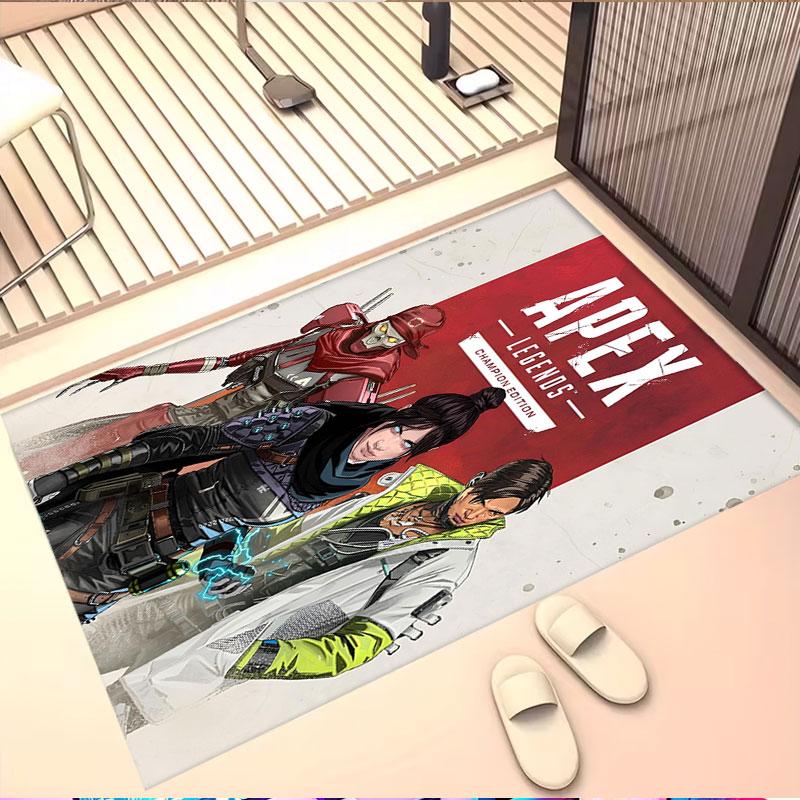 Apex Legends Print Rug, Washable Floor Carpet, For Entryway Dorm Laundry Room Office Study, Home Decor Birthday Christmas Gift