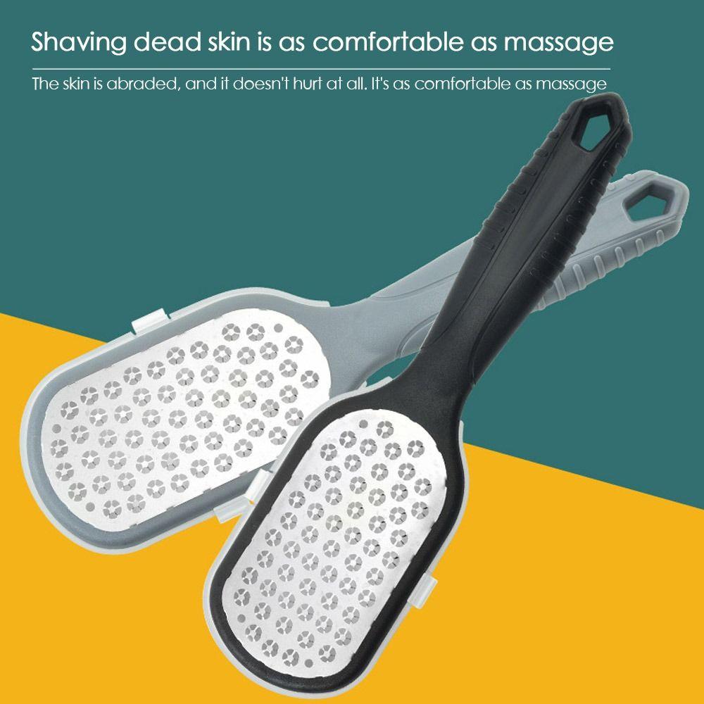 Durable Stainless Steel Exfoliating Hard Skin Remover Pedicure File Callus Remover Foot Sharpeners