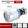 Универсальный вращающийся на 360° удлинитель аэратора для смесителя с фильтрующим элементом очиститель воды брызгозащищенная насадка-барботер для смесителя для бытовой кухни ванной комнаты