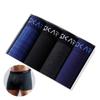 4Pcs Set New Men's Panties Cotton Boxers For Man Underwear Large Size Men Boxer Shorts Sexy Male Underpants