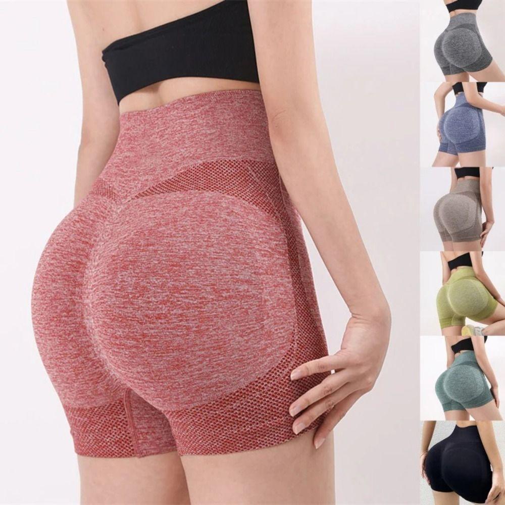 High Waist Fitness Leggings Slim Fit Women's Sportswear Breathable Women Yoga Shorts Running