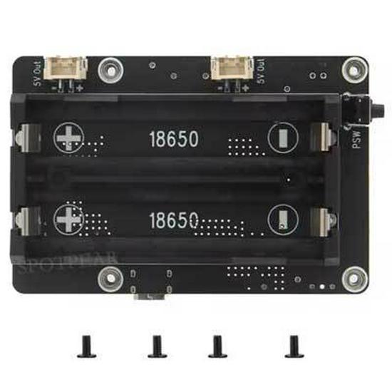 X1200 Raspberry Pi 5 UPS Expansion Board - 18650 Uninterruptible Power Supply Module
