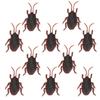 10 шт. Модель тараканов, реквизит для розыгрышей, имитация, поддельная модель тараканов, хитрая игрушка, модель тараканов