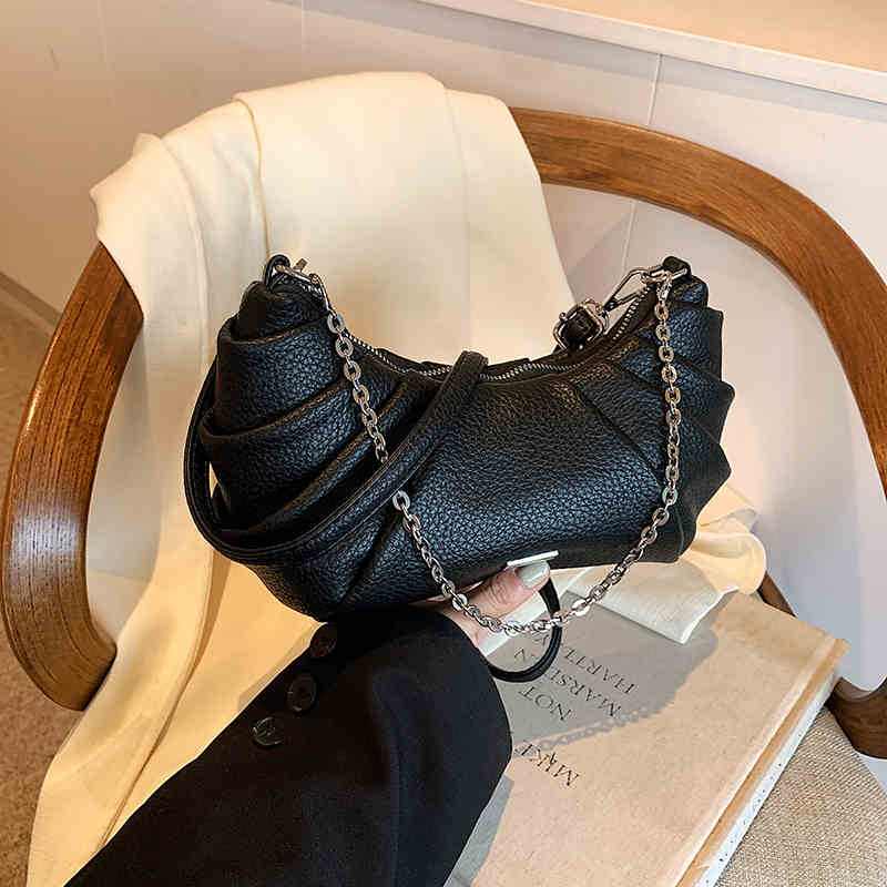 Niche Design женские сумки на плечо осень-зима искусственная кожа однотонная сумка-пельмень классическая женская сумка на молнии через подмышку