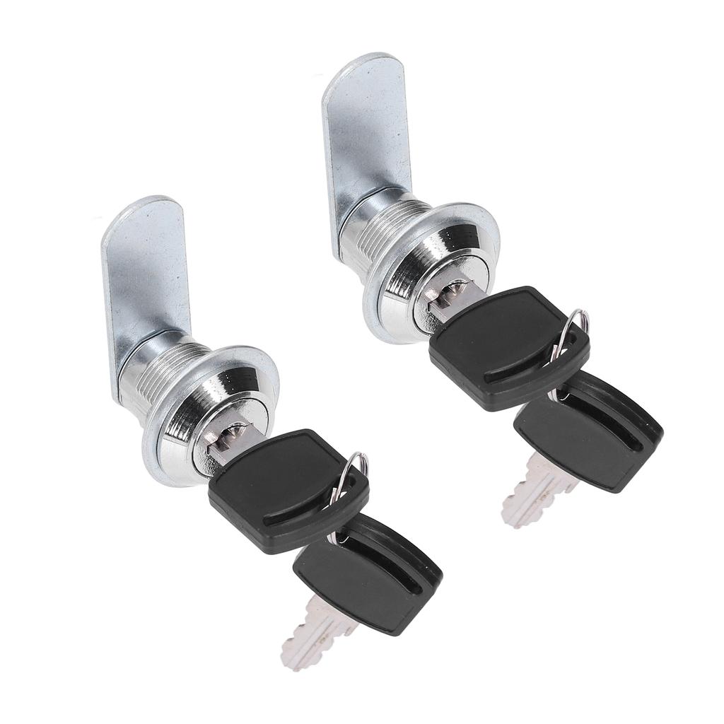 2 шт. Цилиндровые кулачковые замки Замок отсека для автодома Одинаковые ключи Кулачковые замки Запасная фурнитура для ящика для инструментов