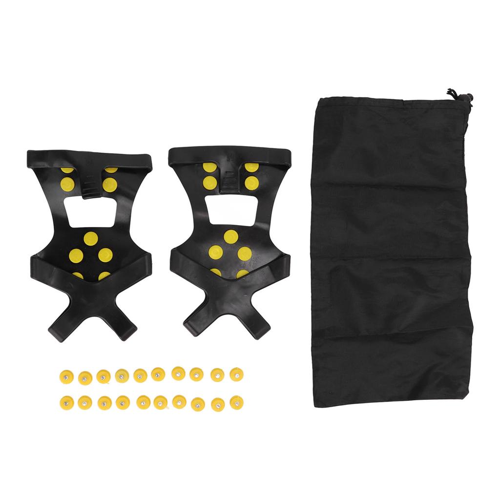 1 пара 10 шипов Ледоступы Противоскользящие Ледовые кошки Шипы для ходьбы Шипы для обуви Ботинок Ходьба Пеший туризм