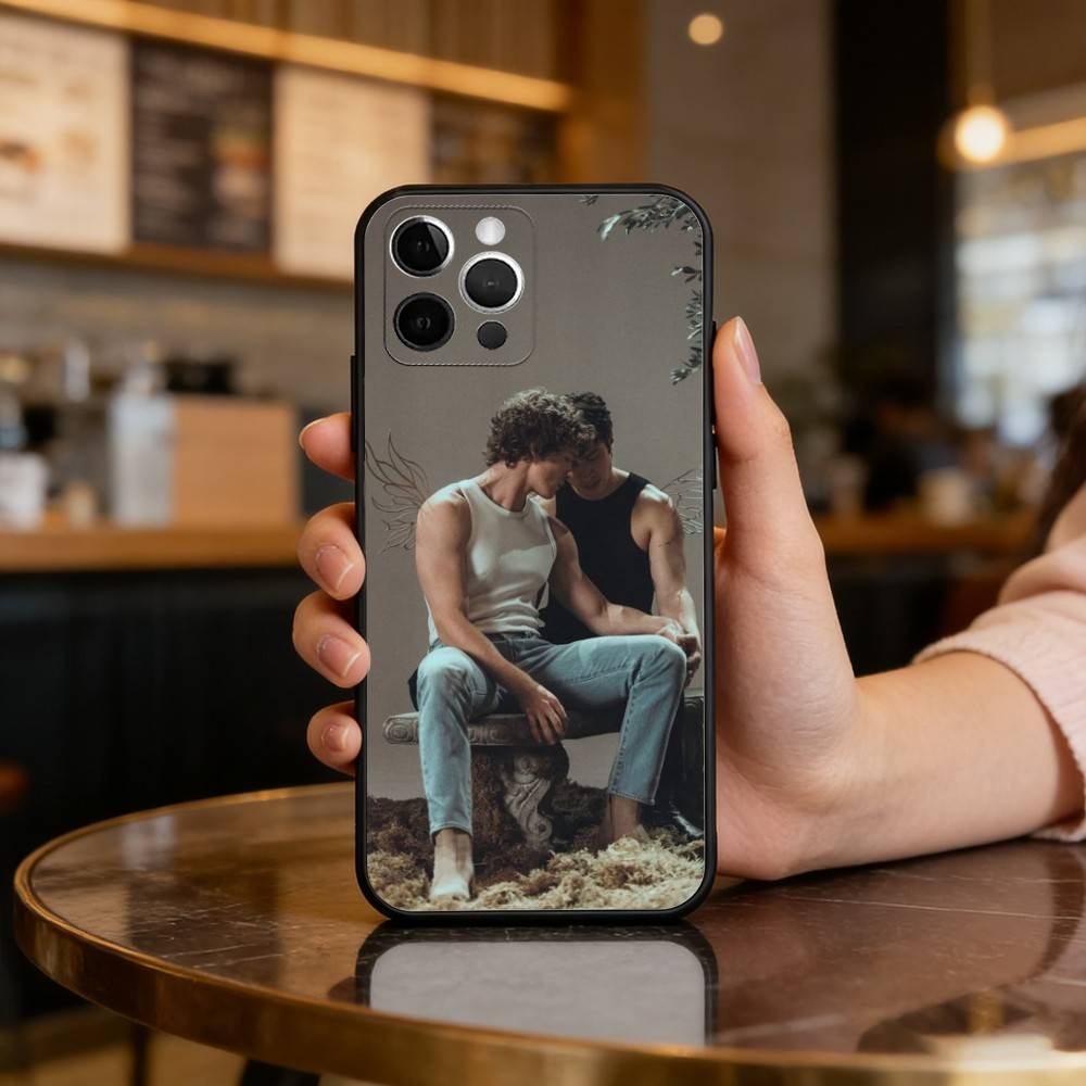 Connor S-Storrie Ilya R-Rozanov Soft Silicone Black Cover,Phone Case For iPhone 17,16,15,14,13,12,11 Plus,Pro Max,XS