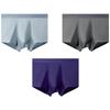 MIIOW Мужские бесшовные модальные боксеры-брифы с 6% шерсти (3-Pack)