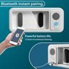 Waterproof Shower Phone Holder with Bluetooth Speaker, Touch Screen Phone Case for Shower, Wall Mounted Phone Holder with 360° Rotation, IPX5 Water