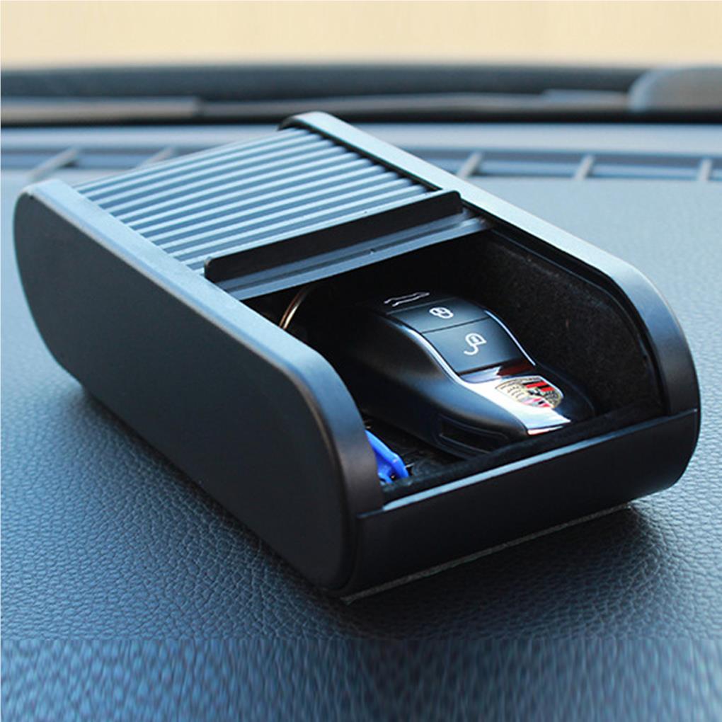 Автомобильный держатель для хранения аксессуаров с крышкой для мелких предметов монетница для мелочи автомобильный держатель кейс органайзер контейнер инструмент