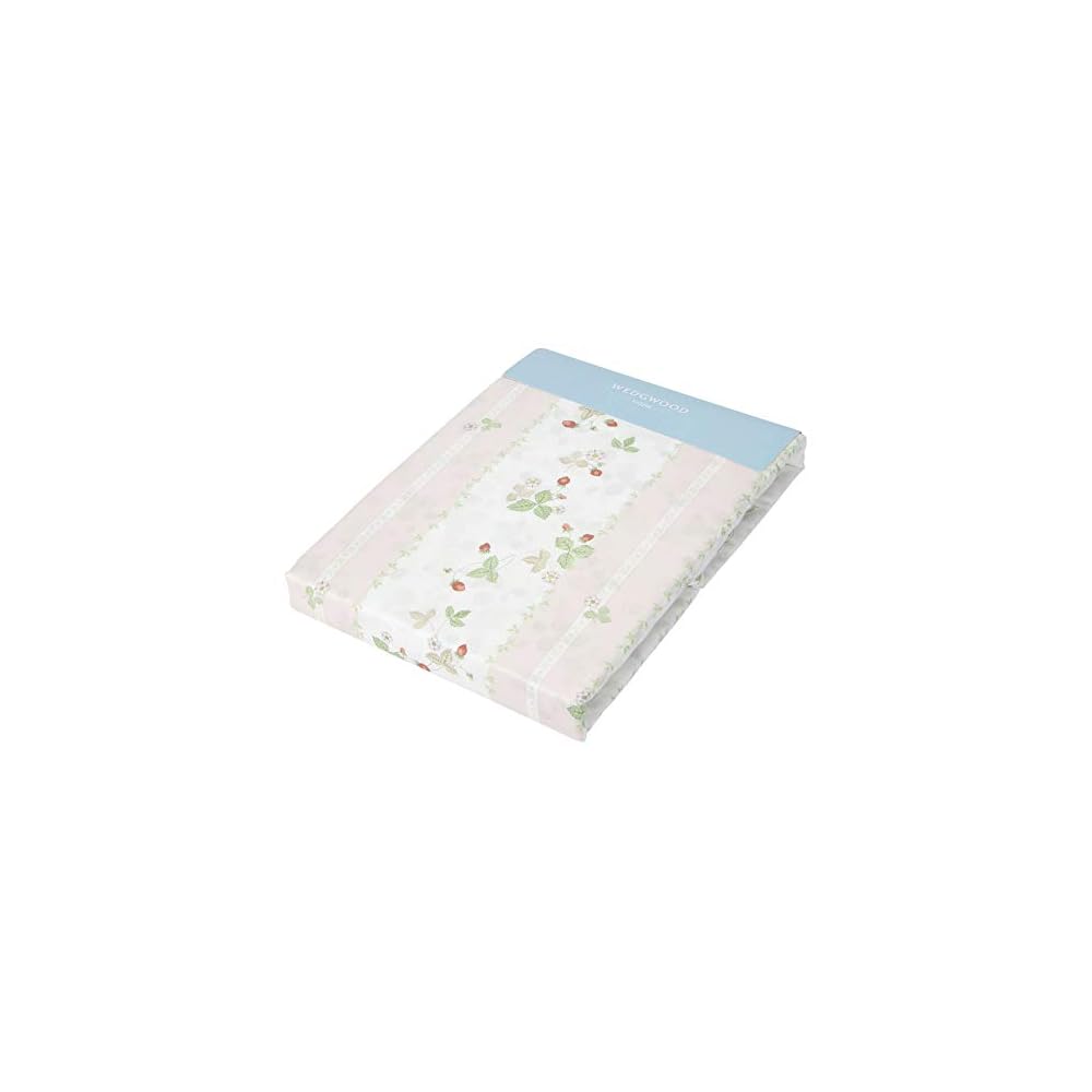 Nishikawa Duvet Cover, Single, Wedgwood Wild Strawberry, Easy to Attach and Remove, Made in Japan,