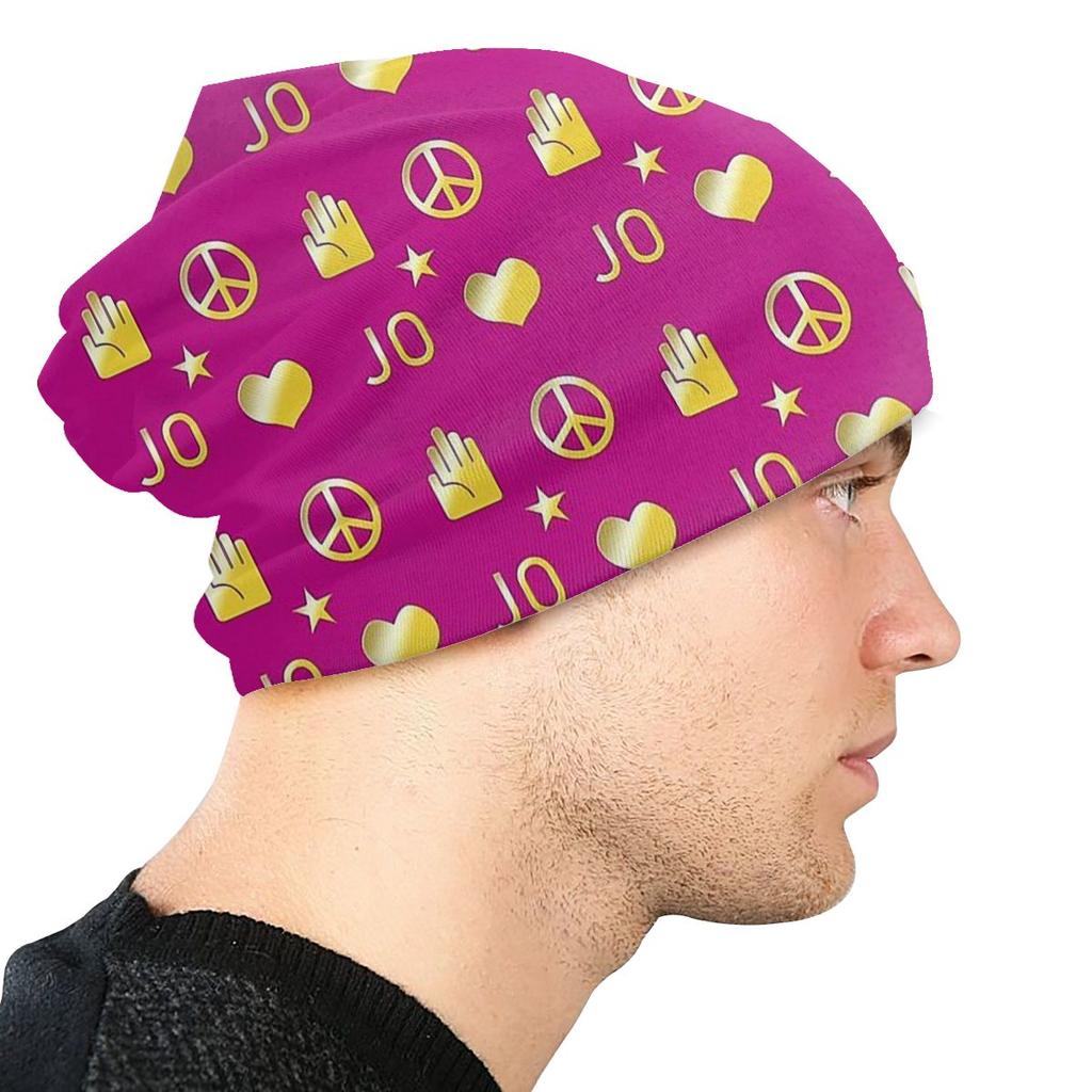 Невероятные приключения Джоджо Джоске Дио аниме Skullies шапочки с узором пурпурная вязаная шапка зимние теплые шапки с капюшоном унисекс лыжная шапка