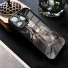 Чехол для телефона L-Lineage 2 Для iPhone 17 Air 16 E Pro Max 15 14 13 Mini 12 Pro 11 Max Plus Черная стеклянная крышка
