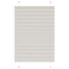 VidaXL Store Plissé Light Grey 95x100 Cm Fabric Width 94.4 Cm, Window Pleated Blind, Accordion Blind, Pleated Blind of 4015329