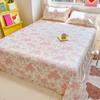 1pcs  Cotton Bed Sheet Flower Series Printed Double Top King Sheets for Girls Boys Kids Single Queen King Size Bed Linen