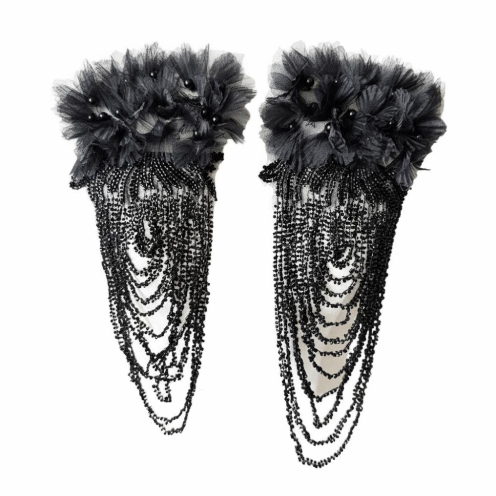Luxury Nail Bead Tassel Decoration Gorgeous Design Sewing Accessories  Evening Gown