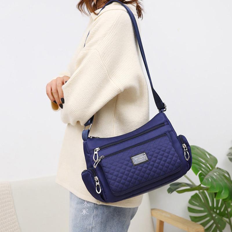 Yogodlns Модная женская сумка через плечо с несколькими карманами, водонепроницаемая сумка-оксфорд через плечо, новинка, сумка-мессенджер, сумка для покупок для мамы