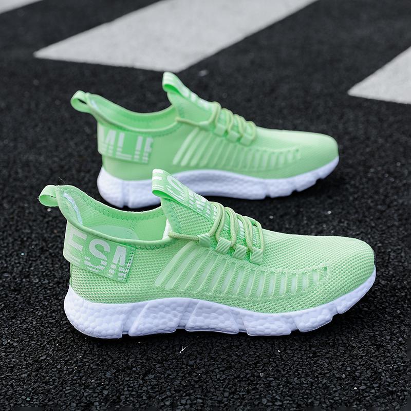 Fashion Sneakers Men's Shoes Comfortable Hiking Tenis Para Hombre Outdoor Breathable Mesh Lightweight Soft Sole Jogging Casual Shoes