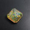 Lab Created Opal 12.30 Ct Square Certified Excellent Loose Gemstone
