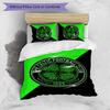 Celtic FC Printed 3PCS Bedding Set Breathable Duvet Cover with Pillowcases Decorative Bed Linen for Bedroom Home