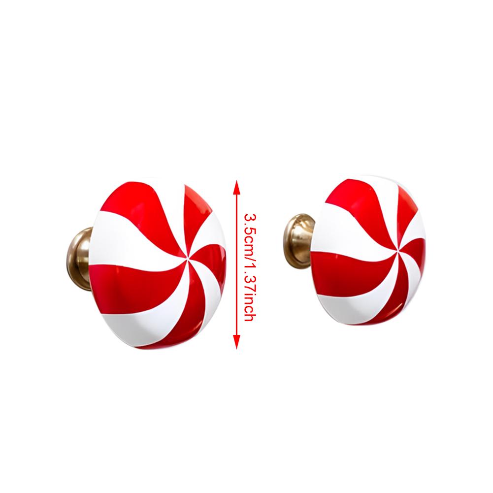 2-8 шт. чехлы для дверных ручек рождественские чехлы для ручек креативные ручки для шкафа комода рождественские ручки для ящиков для спальни гостиной