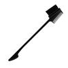 Double Sided Edge Comb Hairbrush Salon Professional Waterproof Nylon Brush Edge Control Plastic Handle 15 Colors Commercial Use