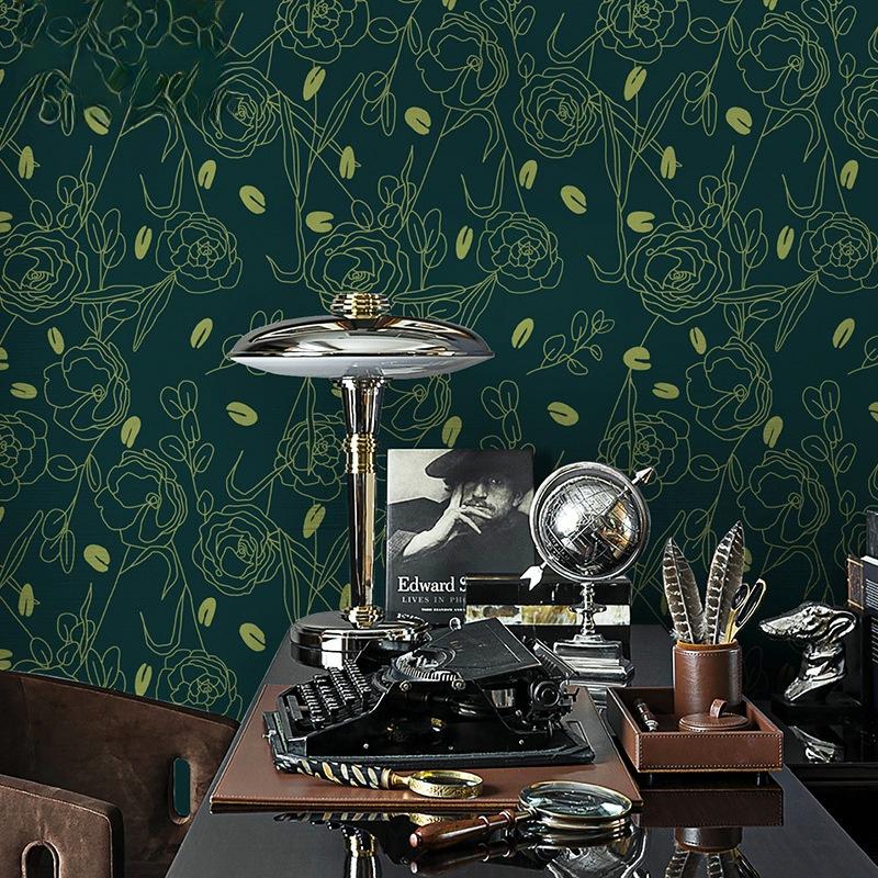 Waterproof PVC Self-adhesive Wallpaper Bedroom Background Wall Furniture Renovation Sticke