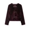 Women's Fashionable  Double-Sided Rope Knot Long-Sleeved Jacket