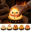 Soft Anxiety Relief Tools 1/5Pcs Christmas Dumpling Stress Toy, LED Glowing Squeeze Toy with Reduction Gadget Steamer, Santa Snowman Reindeer