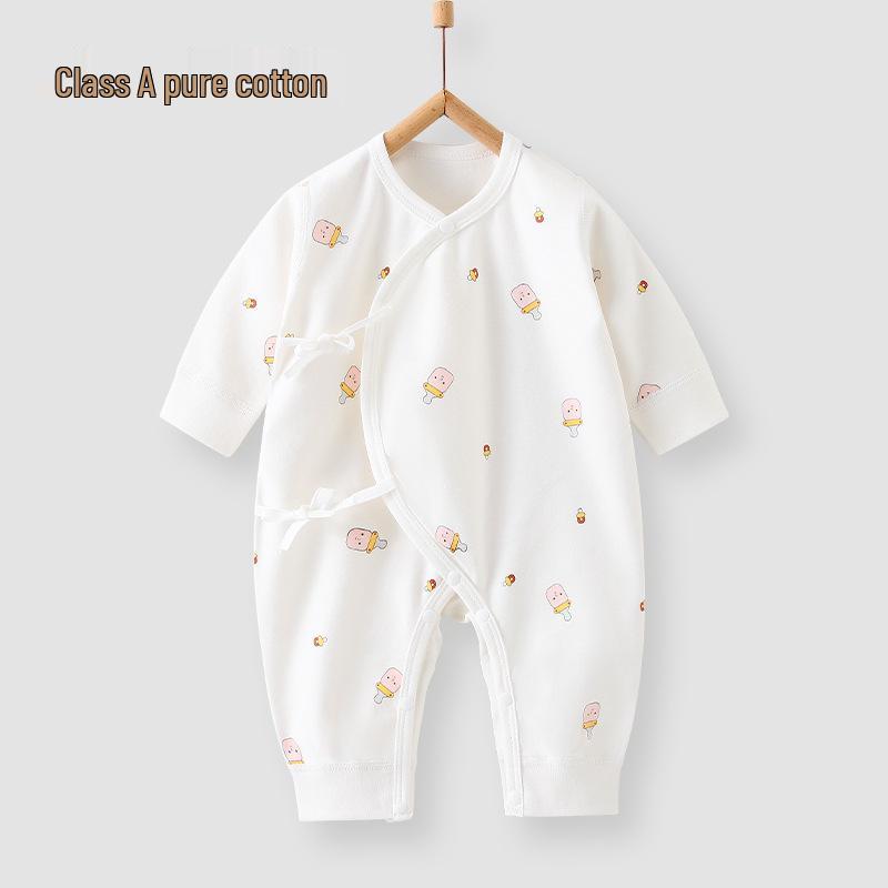 Детский боди из чистого хлопка - Монашеский комбинезон для новорожденных на все сезоны (0-3 месяца)