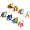 10 PCs Cute Chicken Enamel Charms Zinc Based Alloy Easter Day Pendants Gold Plated Multicolor Animal Pendants 20mm x 16mm