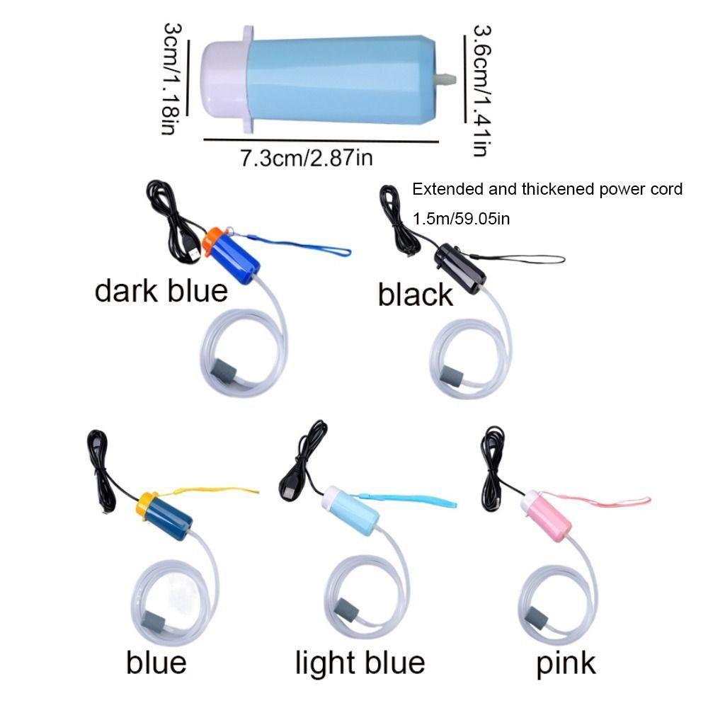 Энергосберегающий воздушный насос для аквариума USB-аэраторный насос портативный кислородный насос для аквариума для рыбалки